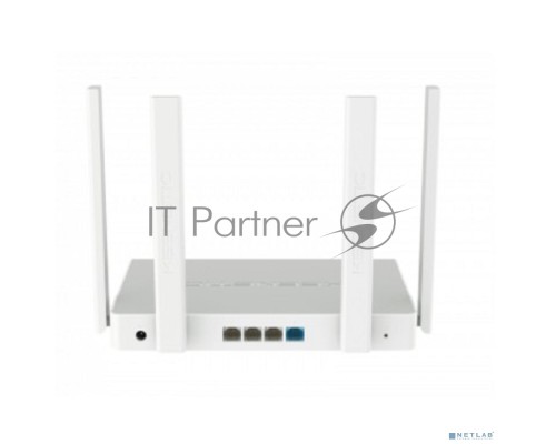 Роутер беспроводной Keenetic Sprinter (KN-3710) с Mesh Wi-Fi 6 AX1800, 4-портовым Smart-коммутатором и переключателем режима роутер/ретранслятор