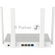 Роутер беспроводной Keenetic Sprinter (KN-3710) с Mesh Wi-Fi 6 AX1800, 4-портовым Smart-коммутатором и переключателем режима роутер/ретранслятор