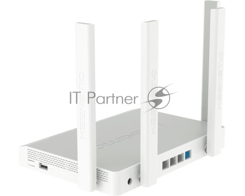 Роутер беспроводной Keenetic Hopper (KN-3810) с Mesh Wi-Fi 6 AX1800, 4-портовым Smart-коммутатором и многофункциональным портом USB 3.0
