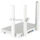 Роутер беспроводной Keenetic Hopper (KN-3810) с Mesh Wi-Fi 6 AX1800, 4-портовым Smart-коммутатором и многофункциональным портом USB 3.0