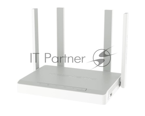 Роутер беспроводной Keenetic Hopper (KN-3810) с Mesh Wi-Fi 6 AX1800, 4-портовым Smart-коммутатором и многофункциональным портом USB 3.0