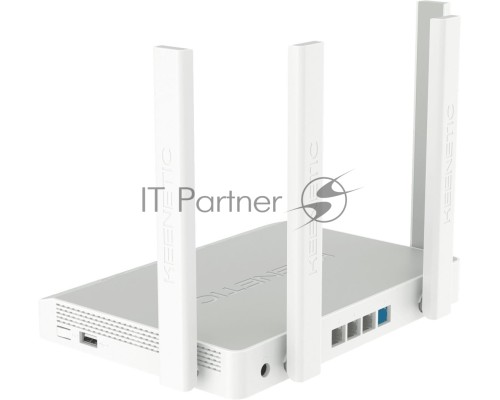 Роутер беспроводной Keenetic Hopper (KN-3810) с Mesh Wi-Fi 6 AX1800, 4-портовым Smart-коммутатором и многофункциональным портом USB 3.0