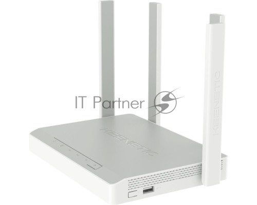 Роутер беспроводной Keenetic Hopper (KN-3810) с Mesh Wi-Fi 6 AX1800, 4-портовым Smart-коммутатором и многофункциональным портом USB 3.0