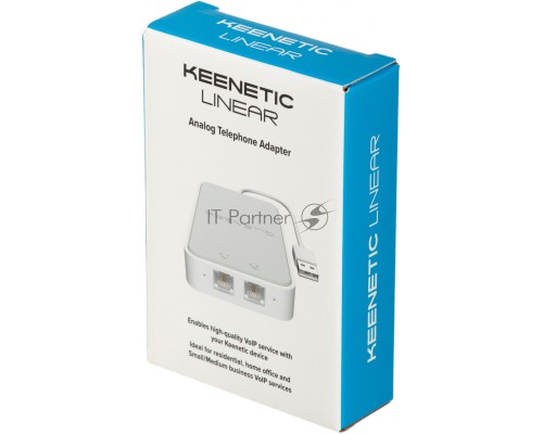 USB-адаптер Keenetic Linear (KN-3110)для двух аналоговых телефонов