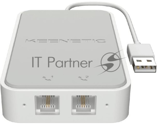 USB-адаптер Keenetic Linear (KN-3110)для двух аналоговых телефонов