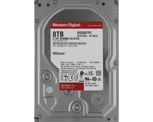 [Жесткий диск] 8TB WD Red Plus WD80EFPX  SATA3