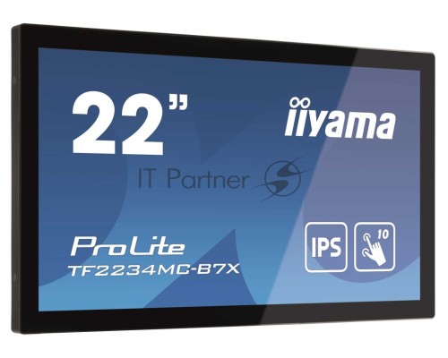 Монитор LCD 21.5'' [16:9] 1920х1080(FHD) IPS, nonGLARE, TOUCH, 350cd/m2, H178°/V178°, 1000:1, 16.7M, 8ms, VGA, HDMI, DP, Open frame, 3Y, Black