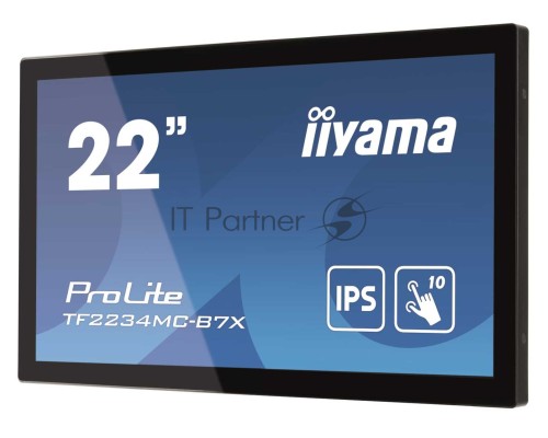 Монитор LCD 21.5'' [16:9] 1920х1080(FHD) IPS, nonGLARE, TOUCH, 350cd/m2, H178°/V178°, 1000:1, 16.7M, 8ms, VGA, HDMI, DP, Open frame, 3Y, Black