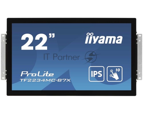 Монитор LCD 21.5'' [16:9] 1920х1080(FHD) IPS, nonGLARE, TOUCH, 350cd/m2, H178°/V178°, 1000:1, 16.7M, 8ms, VGA, HDMI, DP, Open frame, 3Y, Black