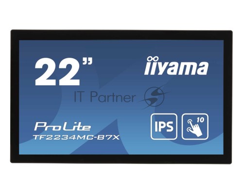 Монитор LCD 21.5'' [16:9] 1920х1080(FHD) IPS, nonGLARE, TOUCH, 350cd/m2, H178°/V178°, 1000:1, 16.7M, 8ms, VGA, HDMI, DP, Open frame, 3Y, Black