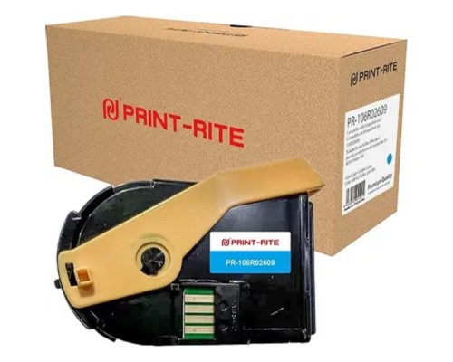[Расходные материалы] Картридж лазерный Print-Rite TFXAFWCPRA PR-106R02609 106R02609 голубой набор двойная упак. (9000стр.) для Xerox Phaser 7100