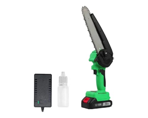 [Садовые пилы] Zitrek GreenSaw 20V Пила цепная аккумуляторная бесщеточная [082-1858] { 20В, 4,0Ач Li-ion аккум. 1шт, ЗУ }