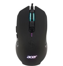 Мышь проводная Acer OMW160 черный, 6400 dpi, USB, кнопки - 8