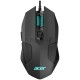 Мышь проводная Acer OMW170 черный, 3200 dpi, USB, кнопки - 6