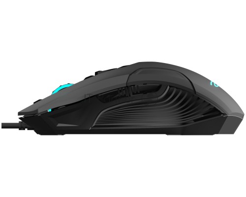 Мышь проводная Acer OMW170 черный, 3200 dpi, USB, кнопки - 6