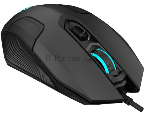 Мышь проводная Acer OMW170 черный, 3200 dpi, USB, кнопки - 6