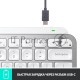 Клавиатура беспроводная Logitech MX Keys MINI Pale Grey (920-010502)
