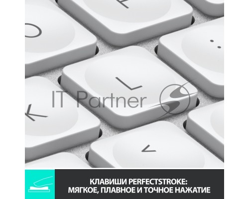 Клавиатура беспроводная Logitech MX Keys MINI Pale Grey (920-010502)