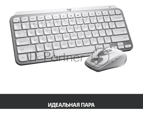 Клавиатура беспроводная Logitech MX Keys MINI Pale Grey (920-010502)