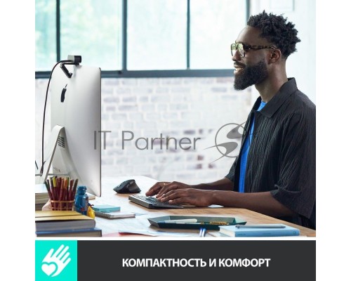 Клавиатура беспроводная Logitech MX Keys MINI Pale Grey (920-010502)