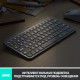 Клавиатура беспроводная Logitech MX Keys MINI Pale Grey (920-010502)