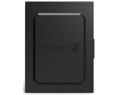 Компьютерный корпус CBR PCC-MATX-MX08-WPSU mATX Minitower MX08, без БП, 2*USB 2.0, HD Audio+Mic, Black