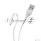 Кабель USB Micro/ HOCO HC-10505 X37/ 1m/ 2.4A/ White