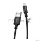 Кабель HOCO X14 черный HC-62844, USB - microUSB, 1m, 2A, Нейлон