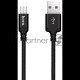Кабель HOCO X14 черный HC-62844, USB - microUSB, 1m, 2A, Нейлон