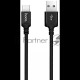 Кабель HOCO X14 черный HC-62868 USB - USB Type-C, 1m, 2A, Нейлон