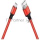 Кабель HOCO X14 красный/черный HC-62912 USB - microUSB, 2m, 1.7A, Нейлон