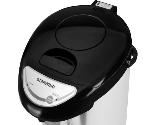 Термопот Starwind STP2850 5л. 750Вт серебристый/черный