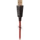 Игровые наушники с микрофоном SVEN AP-U988MV, черный-красный (USB, LED, 7.1)