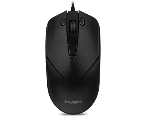Мышь проводная SVEN RX-95 черный, 4000 dpi, USB, кнопки - 6