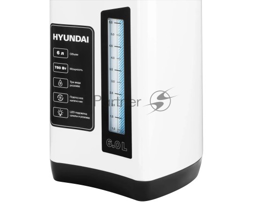 Термопот Hyundai HYTP-3850 6л. 750Вт белый/черный