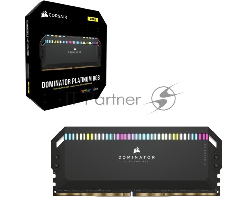 Память DDR5 2x32Gb 5200MHz Corsair CMT64GX5M2B5200C40 DOMINATOR PLATINUM RGB RTL PC5-41600 CL40 DIMM 288-pin 1.25В
