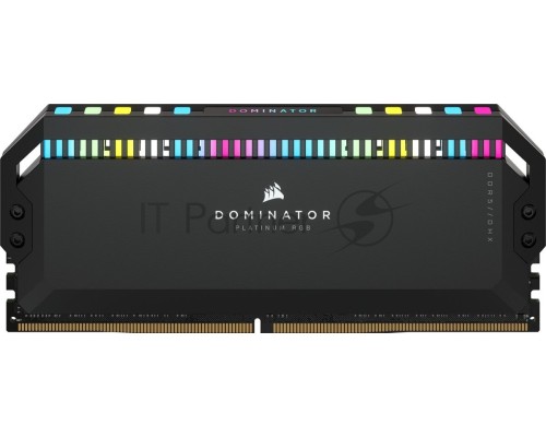 Память DDR5 2x32Gb 5200MHz Corsair CMT64GX5M2B5200C40 DOMINATOR PLATINUM RGB RTL PC5-41600 CL40 DIMM 288-pin 1.25В