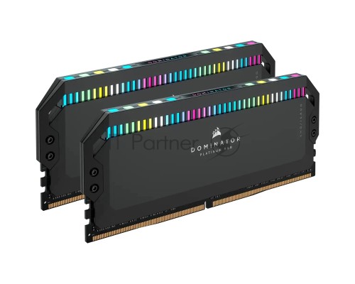 Память DDR5 2x32Gb 5200MHz Corsair CMT64GX5M2B5200C40 DOMINATOR PLATINUM RGB RTL PC5-41600 CL40 DIMM 288-pin 1.25В