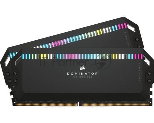 Память DDR5 2x32Gb 5200MHz Corsair CMT64GX5M2B5200C40 DOMINATOR PLATINUM RGB RTL PC5-41600 CL40 DIMM 288-pin 1.25В