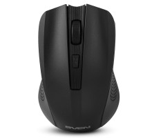 Беспроводная мышь SVEN RX-400W чёрная (3+1кл. 600/1000/1400DPI, блист)