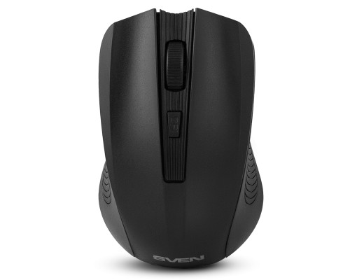[Мышь] Беспроводная мышь SVEN RX-400W чёрная (3+1кл. 600/1000/1400DPI, блист)
