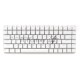 Клавиатура беспроводная механическая Gembird KBW-G520L (бел), BT 5.0/2,4 ГГц/USB, мет, переключатели Outemu Blue,