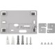 Точка доступа Keenetic Orbiter Pro (4-pack) с Mesh Wi-Fi 5 AC1300, 2-портовым Smart-коммутатором, переключателем режима роутер/ретранслятор и питанием Power over Ethernet (БП не входят в комплект)