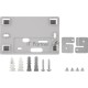 Точка доступа Keenetic Orbiter Pro (4-pack) с Mesh Wi-Fi 5 AC1300, 2-портовым Smart-коммутатором, переключателем режима роутер/ретранслятор и питанием Power over Ethernet (БП не входят в комплект)