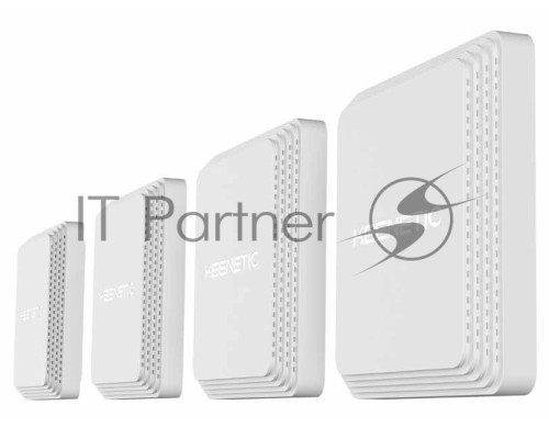 Точка доступа Keenetic Orbiter Pro (4-pack) с Mesh Wi-Fi 5 AC1300, 2-портовым Smart-коммутатором, переключателем режима роутер/ретранслятор и питанием Power over Ethernet (БП не входят в комплект)