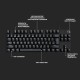 Клавиатура Logitech Gaming Keyboard G413 TKL SE Mechanical - BLACK - RUS - USB - TACTILE SWITCH