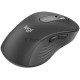 Мышь беспроводная Logitech Signature M650 L LEFT графитовый, 4000 dpi, радиоканал, Bluetooth, USB, кнопки - 5
