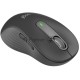 Мышь беспроводная Logitech Signature M650 L LEFT графитовый, 4000 dpi, радиоканал, Bluetooth, USB, кнопки - 5