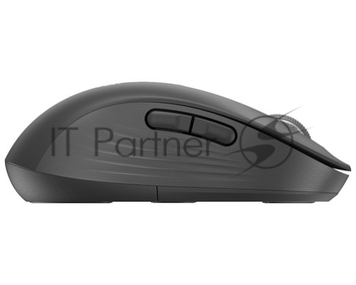 Мышь беспроводная Logitech Signature M650 L LEFT графитовый, 4000 dpi, радиоканал, Bluetooth, USB, кнопки - 5