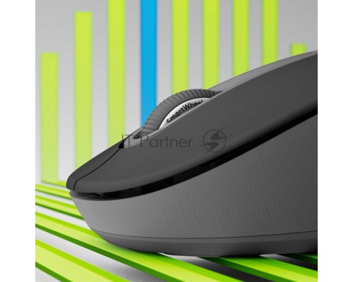 Мышь беспроводная Logitech Signature M650 L LEFT графитовый, 4000 dpi, радиоканал, Bluetooth, USB, кнопки - 5